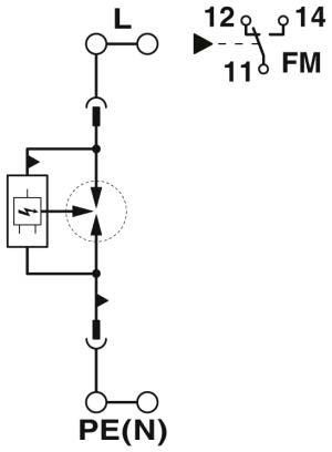 Blitzstromableiter FLTSECPT1-1C440/35FM