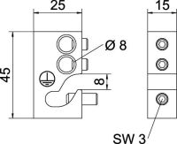 Anschlussklemme AKL 25 E DM