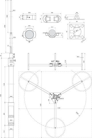 Fangmast FM D40 L3700 #819687