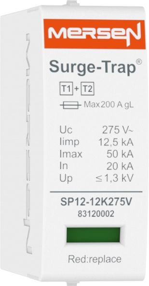 Überspg.-Ableiter Typ 1+2 SP12-12K275V Überspg.-Ableiter Typ 1+2 SP12-12K275V
