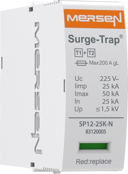 Überspg.-Ableiter Typ 1+2 SP12-25K-N