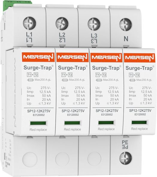 Überspg.-Ableiter Typ 1+2 STPT12-12K150V-4P