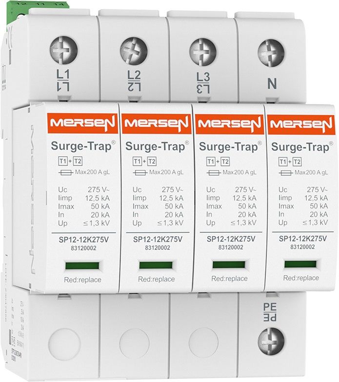 Überspg.-Ableiter Typ 1+2 STPT12-12K150V-4P