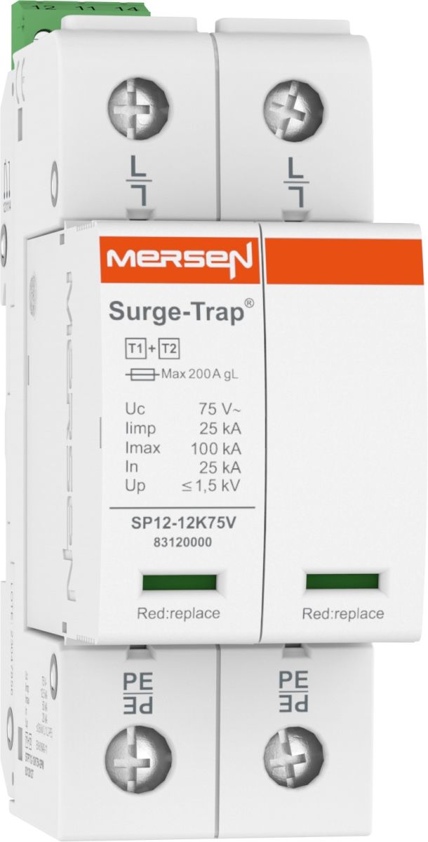 Überspg.-Ableiter Typ 1+2 STPT12-12K75V-2PM Überspg.-Ableiter Typ 1+2 STPT12-12K75V-2PM