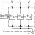Kombi-Ableiter DVM2TNC255FM #956305