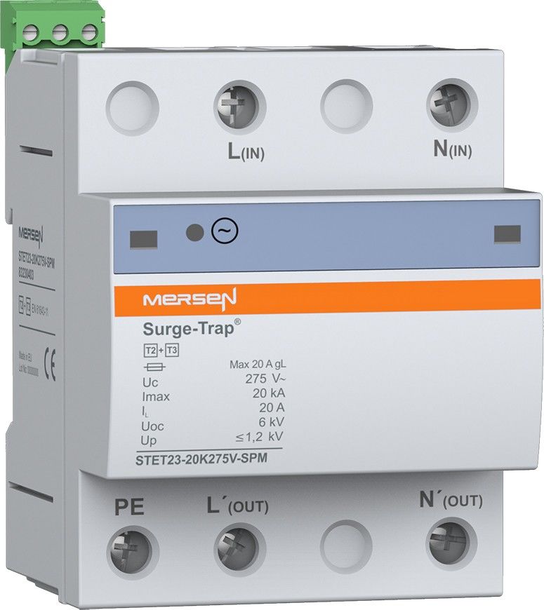 Überspg.-Ableiter Typ 2+3 STET23-20K275V-SPM Überspg.-Ableiter Typ 2+3 STET23-20K275V-SPM