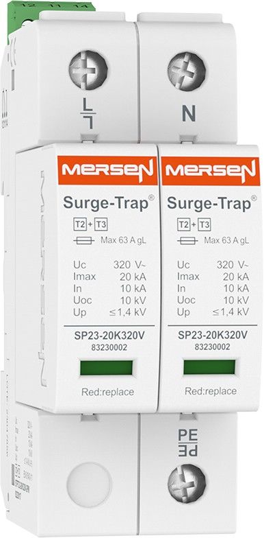 Überspg.-Ableiter Typ 2+3 STPT23-20K150V-2PM Überspg.-Ableiter Typ 2+3 STPT23-20K150V-2PM