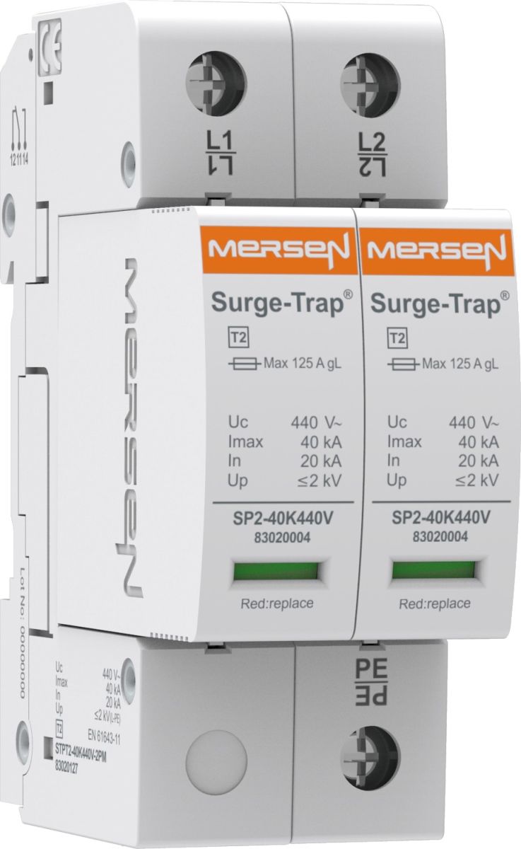 Überspg.-Ableiter Typ 2 STPT2-40K440V-2P