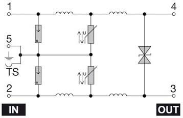 Überspannungsschutz MCZ OVP CL 24VAC0,5A