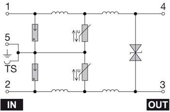 Überspannungsschutz MCZ OVP CL24VUC1,25A
