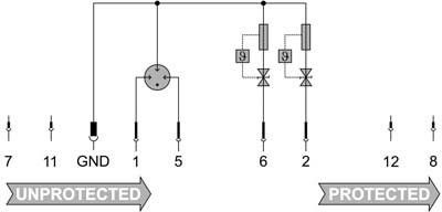 Überspannungsschutz VSPC 2SL 24VDC R
