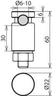 KS-Verbinder NIRO KSVL 6.10 FER V2A