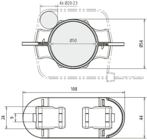 Befestigungsset BFS SR D50 4AEHVIKST