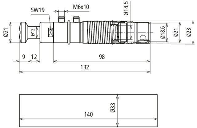 ISO Anschlusselement AE ISO RIV KF#819647