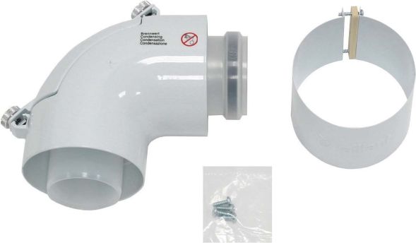 Bogen 87 Grad 60/100mm PP 303916