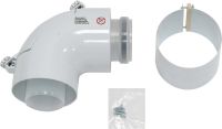 Bogen 87 Grad 60/100mm PP 303916