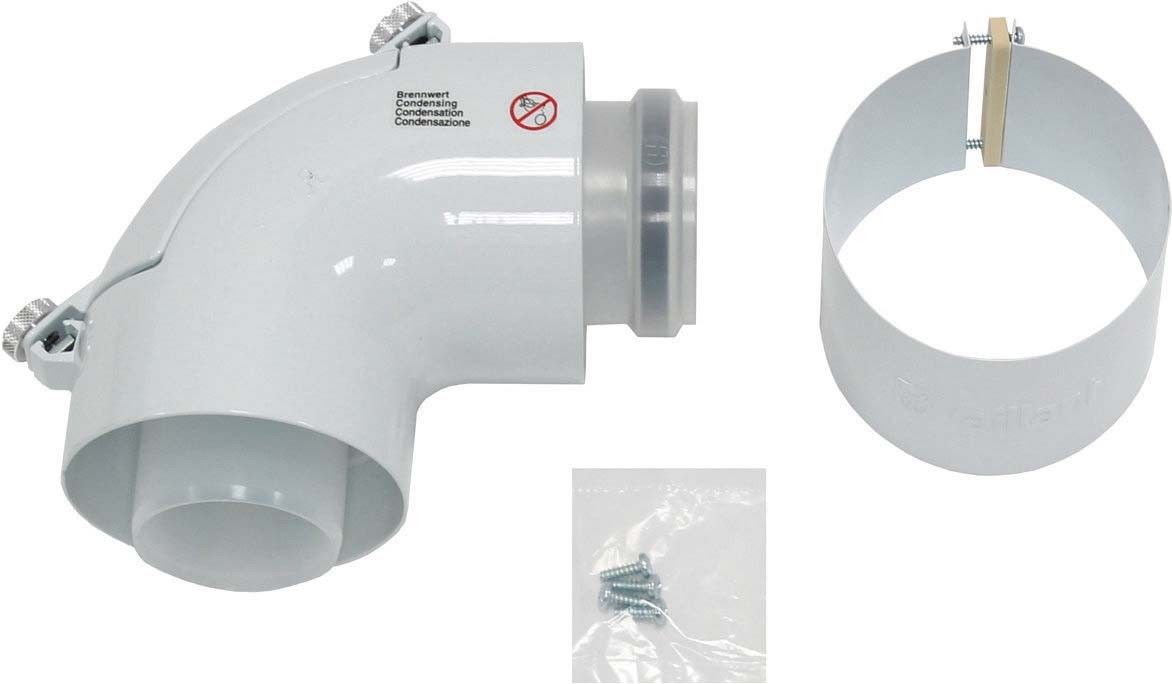 Bogen 87 Grad 60/100mm PP 303916