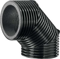 Lüftungsrohrbogen MT-B160 90/45