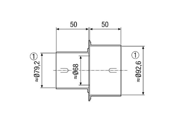 Reduzierstück MF-RZ90/75