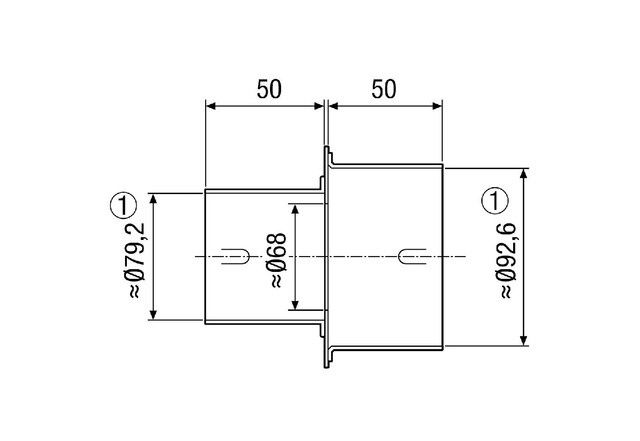 Reduzierstück MF-RZ90/75