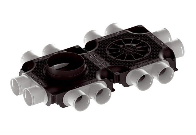 Luftverteiler doppelt MA-FDV12-75