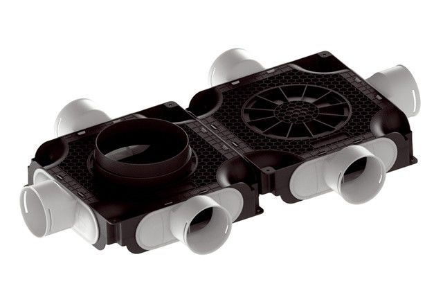 Luftverteiler doppelt MA-FDV6-90