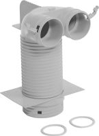 Ventilanschluss 90° D125mm 20176832