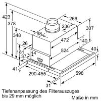 Flachschirmhaube LI69SA684