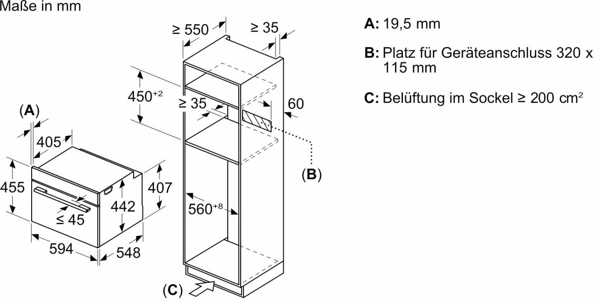 Kompaktbackofen CM724G1B1