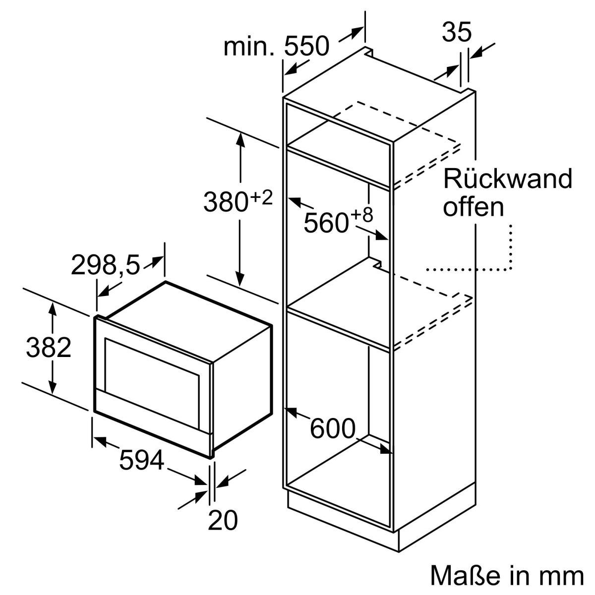 EB-Mikrowelle BF634LGS1