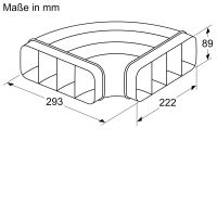 Flachkanalbogen HZ9VDSB1
