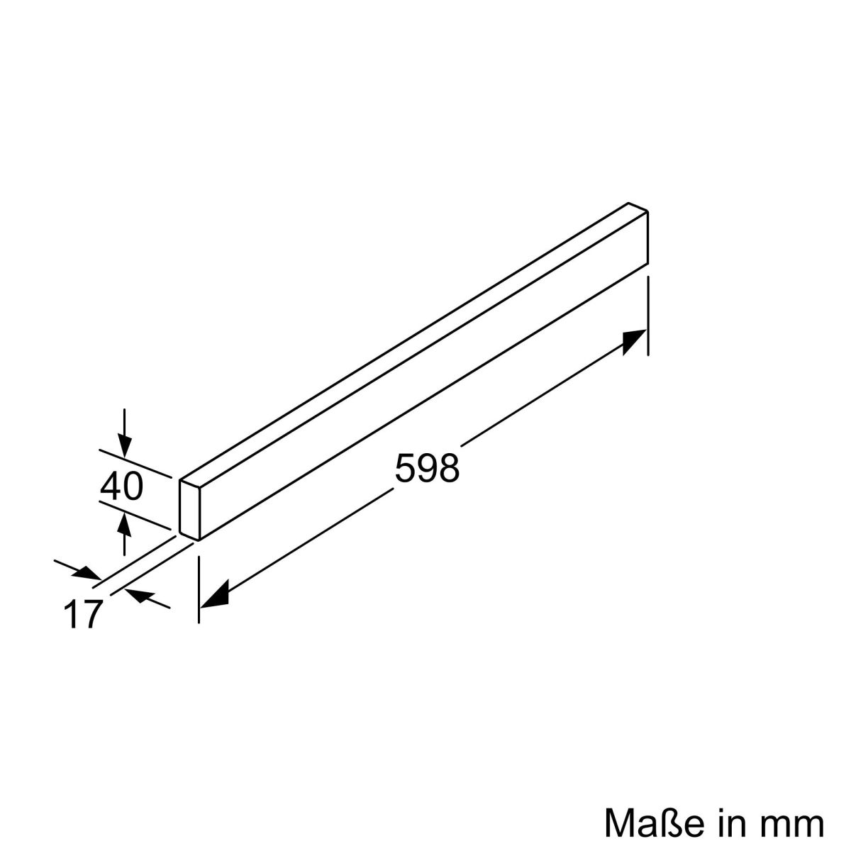 Griffleiste LZ46551 eds