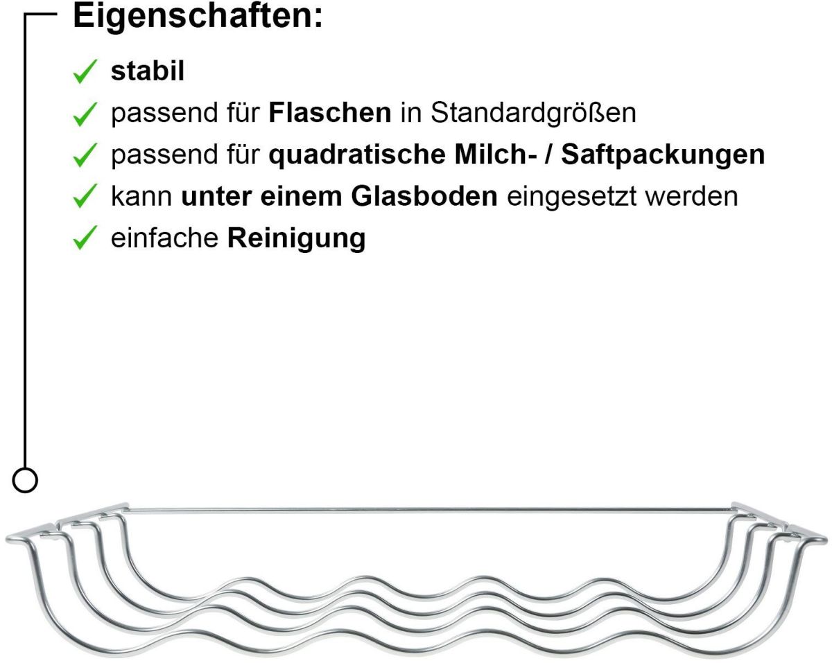 Flaschenablage KS10Z030 verchromt