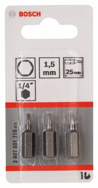 Schrauberbit HEX 2607001716