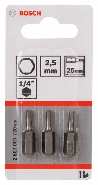 Schrauberbit HEX 2607001720