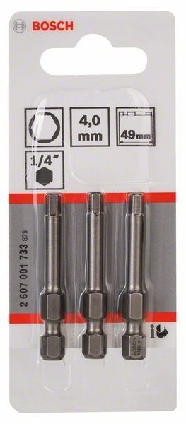 Schrauberbit HEX 2607001733