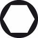 Schrauberbit HEX 2607001734