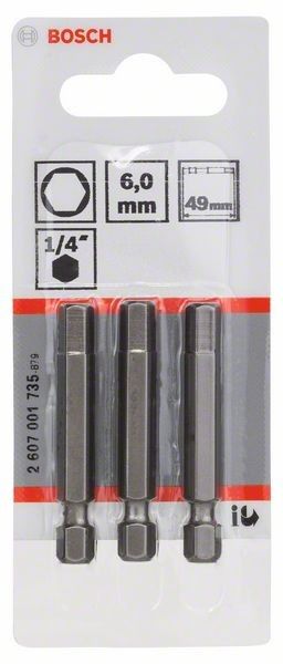 Schrauberbit HEX 2607001735