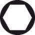 Schrauberbit HEX 2607001718