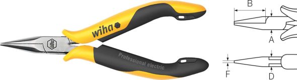 Flachrundzange Profession. Z 36 0 04 145mm