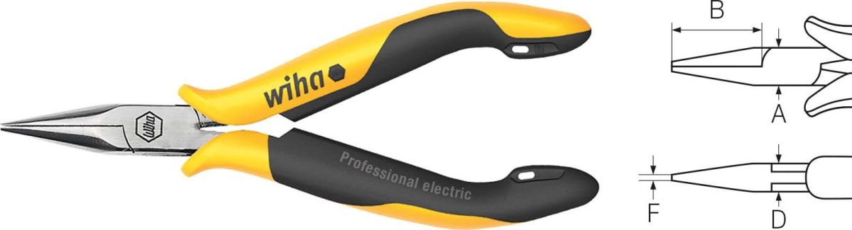 Flachrundzange Profession. Z 36 0 04 120mm