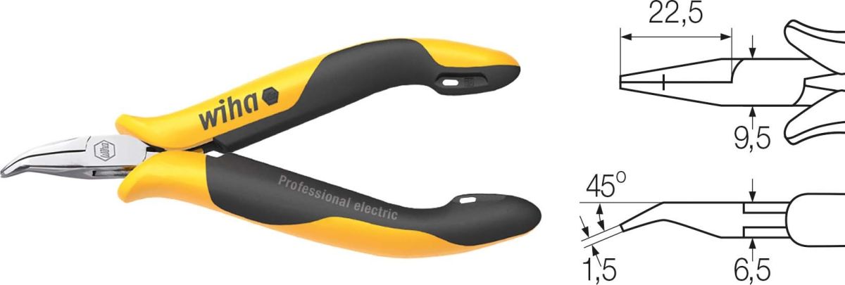 Flachrundzange Profession. Z 36 1 04 120mm