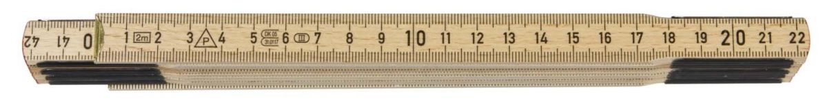 Gliedermassstab P607W 3m Gliedermassstab P607W 3m