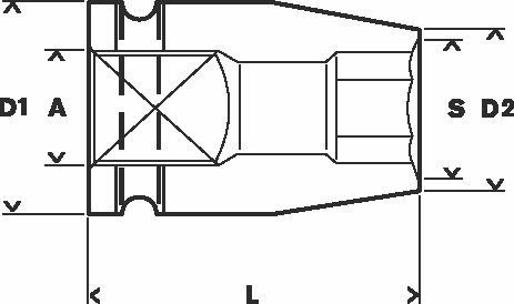 Steckschlüssel 1608555024