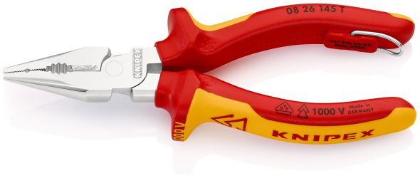 Spitz-Kombizange 08 26 145 T BK Spitz-Kombizange 08 26 145 T BK