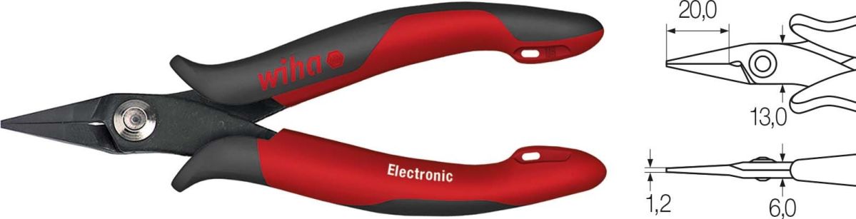 Spitzzange Electronic Z 36 0 03 135mm