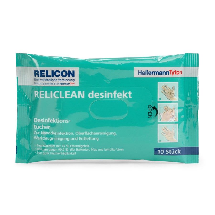 Feuchttücher RELides-CO-WH (VE10) Feuchttücher RELides-CO-WH (VE10)