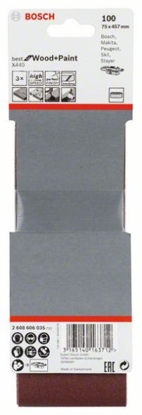 Schleifband-Set X440 2608606035