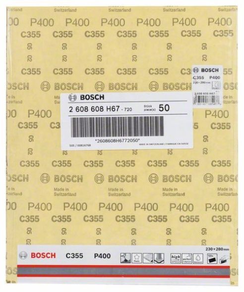Schleifblatt C355 2608608H67