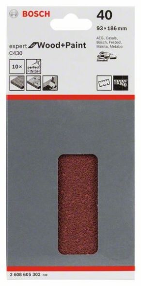 Schleifblatt C430 2608605302 Schleifblatt C430 2608605302